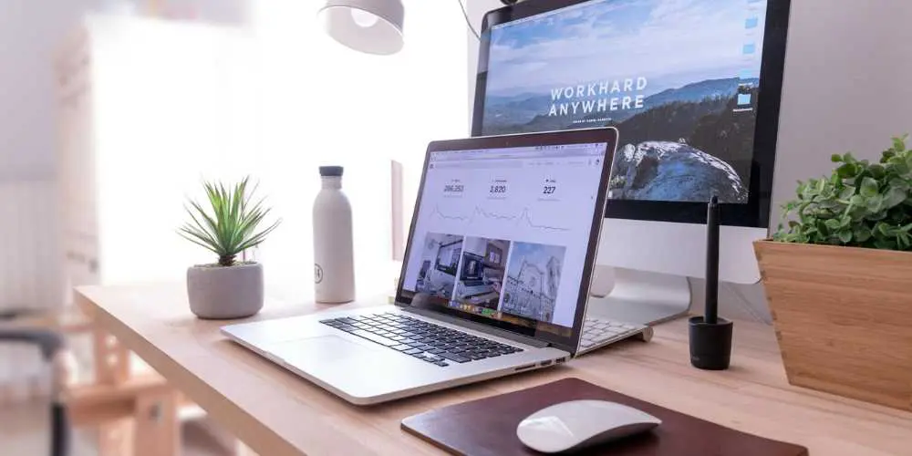Best Website Builders - Laptop & Desktop on Desk - Web Design and SEO Company Limited