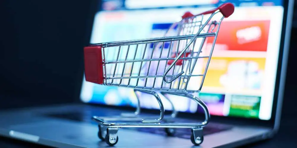 Best Website Builders - Trolley on Laptop - Web Design and SEO Company Limited