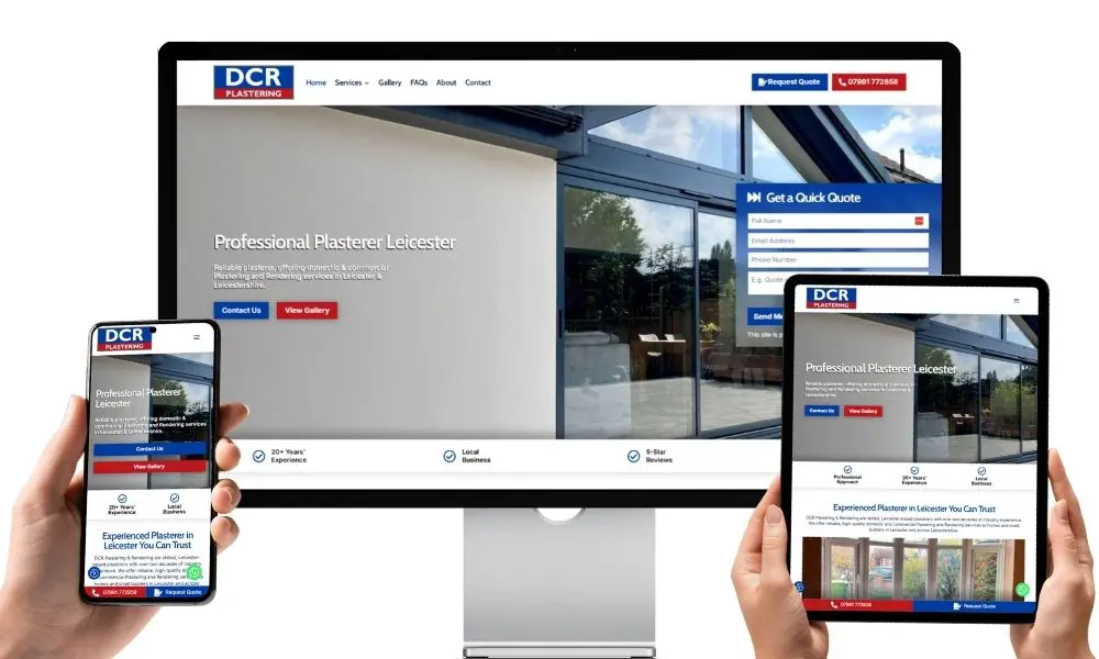 Gallery - DCR Plastering - Web Design and SEO Company Limited
