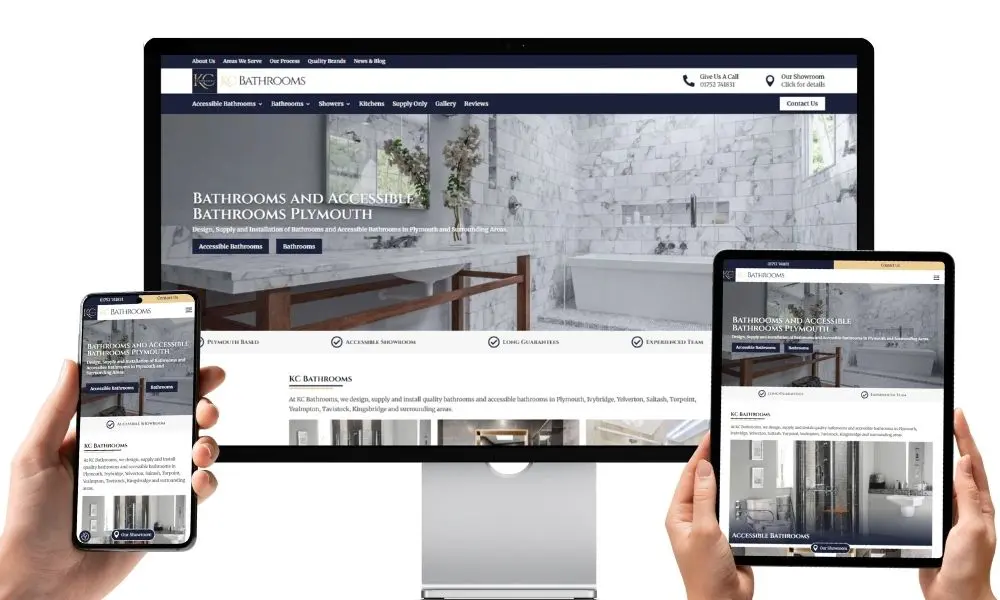 Gallery - KC Bathrooms - Web Design and SEO Company Limited