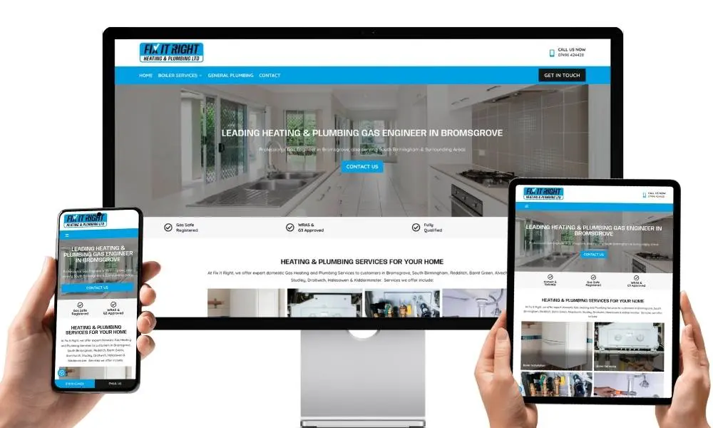 Web Design for Plumbers - Fix It Right - Web Design and SEO Company Limited Web Design for Plumbers - Fix It Right - Web Design and SEO Company Limited