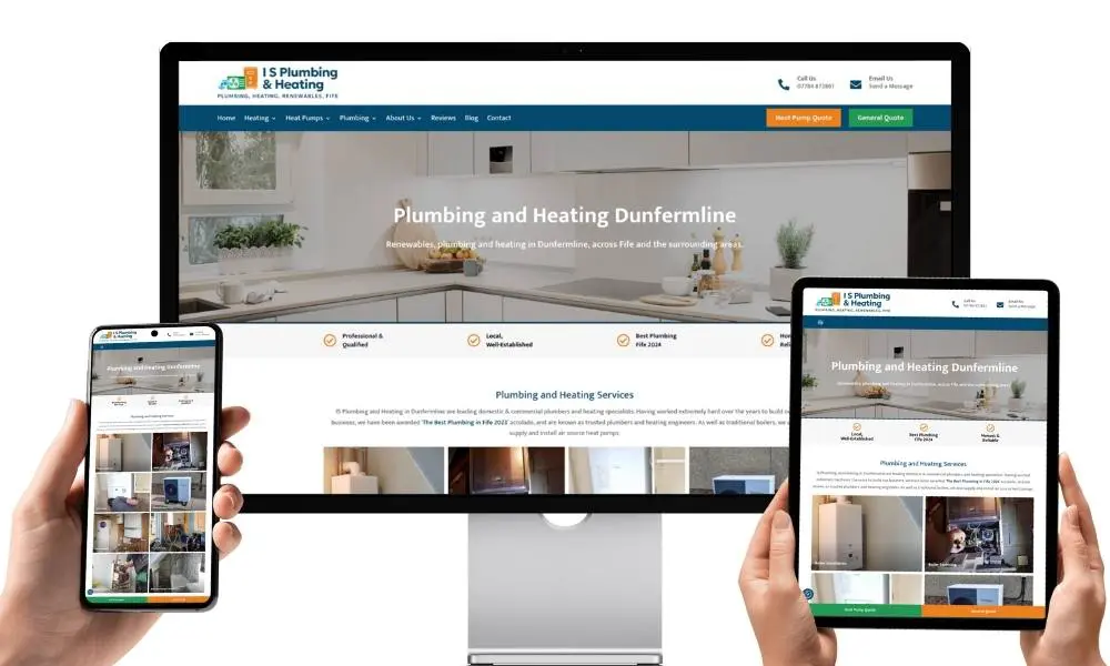 Web Design for Plumbers - IS Plumbing - Web Design and SEO Company Limited Web Design for Plumbers - IS Plumbing - Web Design and SEO Company Limited