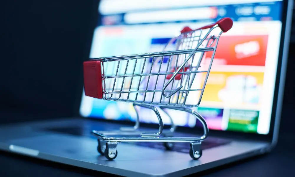 eCommerce Websites - Trolley on Laptop - Web Design and SEO Company Limited