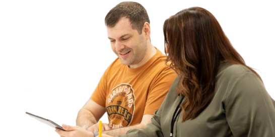 Web Design for Plumbers - Sue and Paul Discussing - Web Design and SEO Company Limited Web Design for Plumbers - Sue and Paul Discussing - Web Design and SEO Company Limited