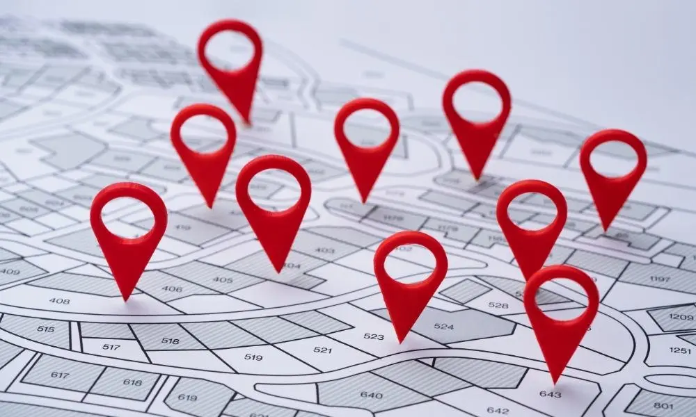 3 Ways Local SEO Drives More Leads - Pins On A Map - Web Design and SEO Company Limited