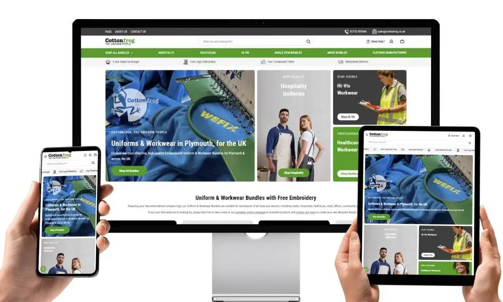 Gallery - Cottonfrog - Web Design and SEO Company Limited