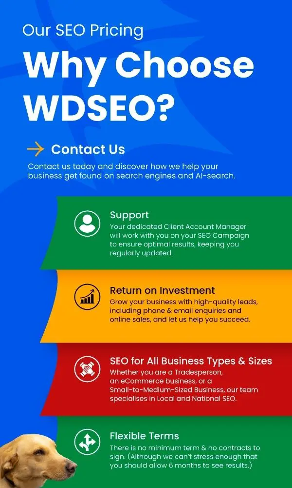 SEO Services Pricing - Why Choose WDSEO Benefits - Web Design and SEO Company Limited