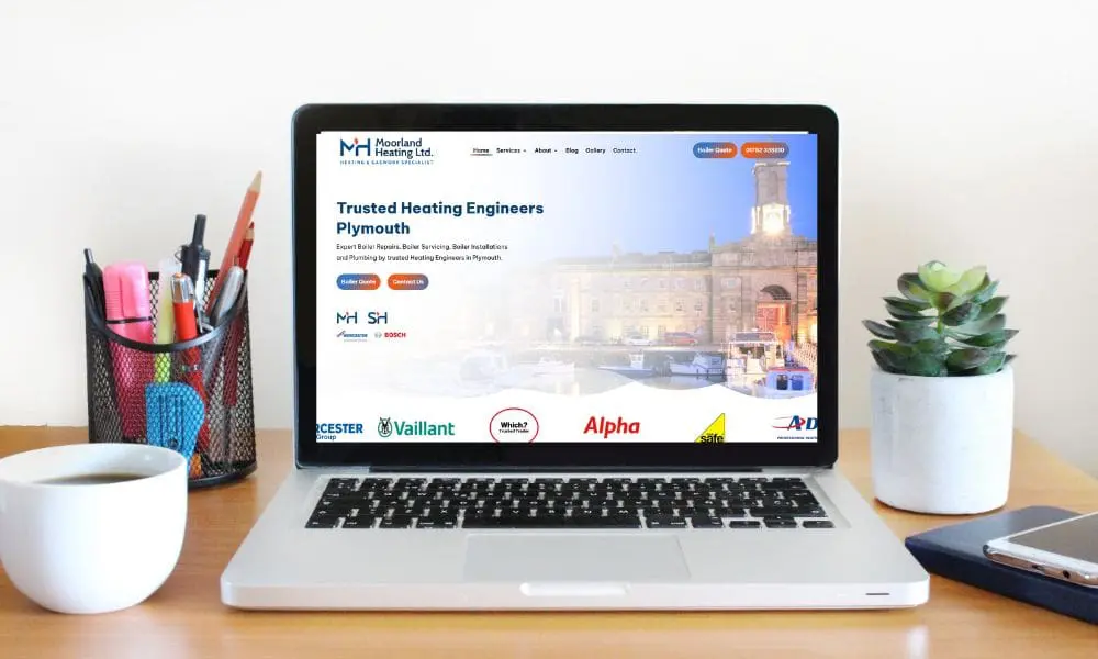 How Moorland Heating grew over 7 years with web design & SEO