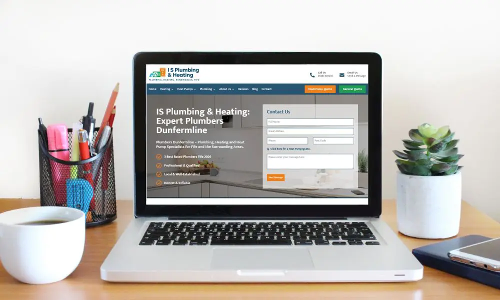 New website design, plus SEO & PPC to accelerate IS Plumbing & Heating’s growth