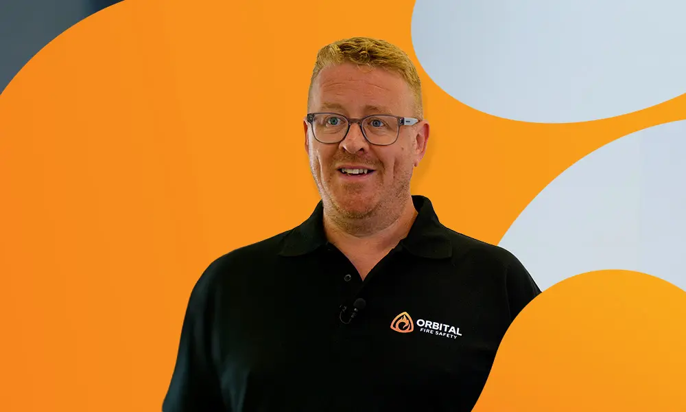 Client testimonial featuring Alan Beattie of Orbital Fire Safety