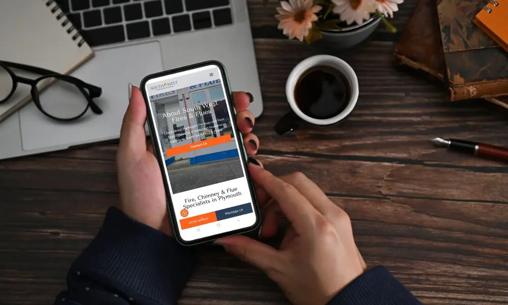 South West Fires and Flues Website Design - Mobile Friendly Website - Web Design and SEO Company Limited