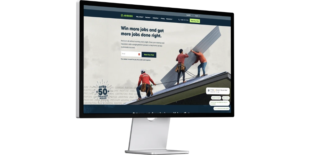 Bespoke Webite Design - Jobber - Web Design and SEO Company Limited
